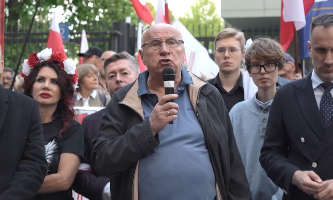 Manifestacja ROG w Warszawie. Żądali reparacji