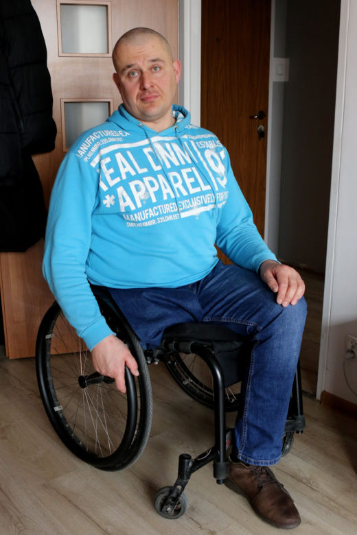 Pan Łukasz jest inwalidą. Ale zdaniem lekarzy na rentę socjalną nie zasługuje 