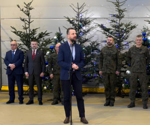 Władysław Kosiniak-Kamysz spotkał się z żołnierzami w Wigilię Bożego Narodzenia