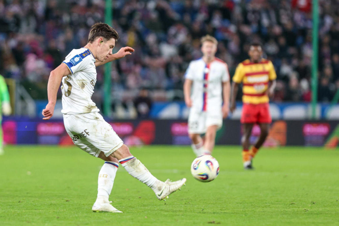 Górnik Zabrze - Jagiellonia Białystok, zdjęcia kibiców i zawodników z meczu 13. kolejki PKO BP Ekstraklasy