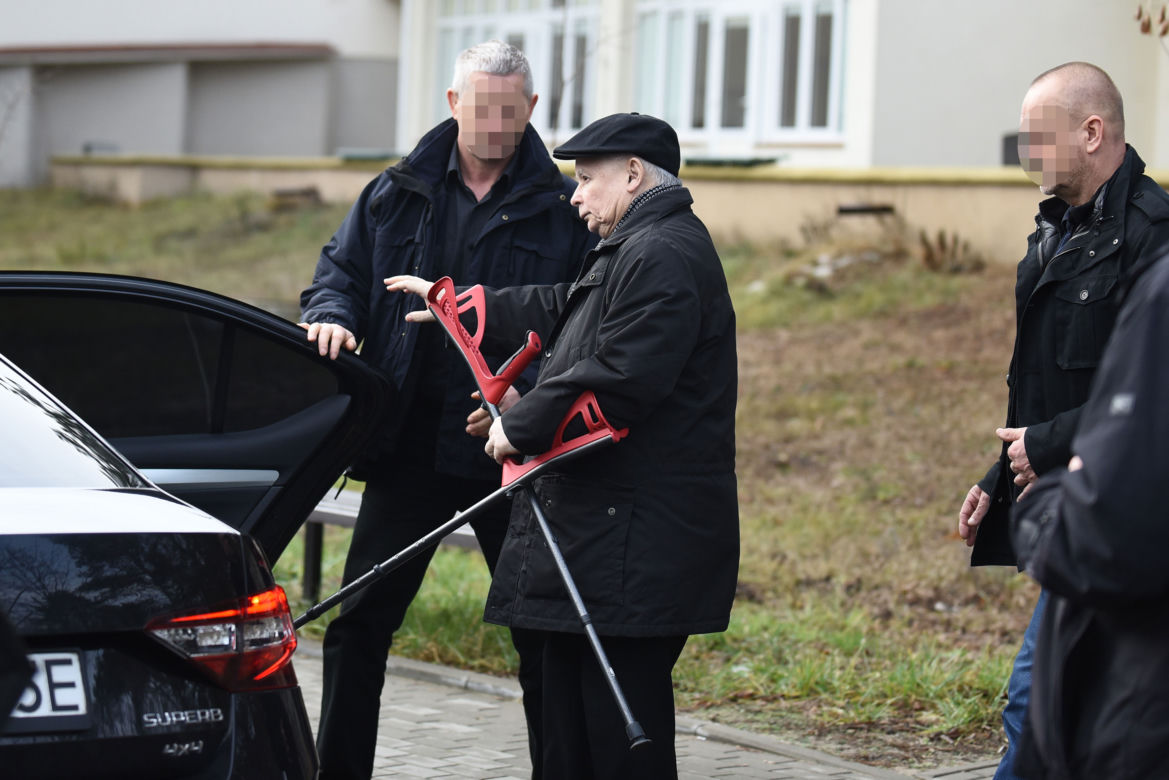 Jarosław Kaczyński pojechał do szpitala