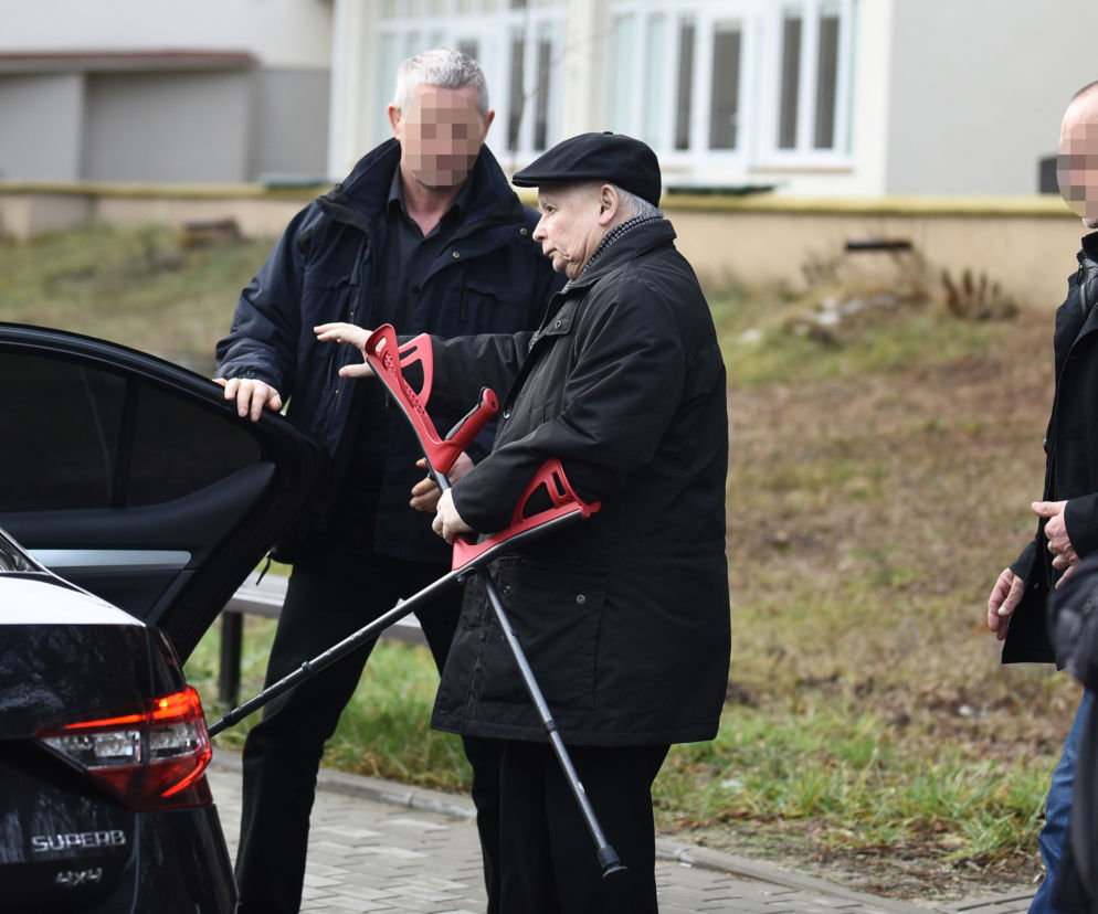 Jarosław Kaczyński pojechał do szpitala