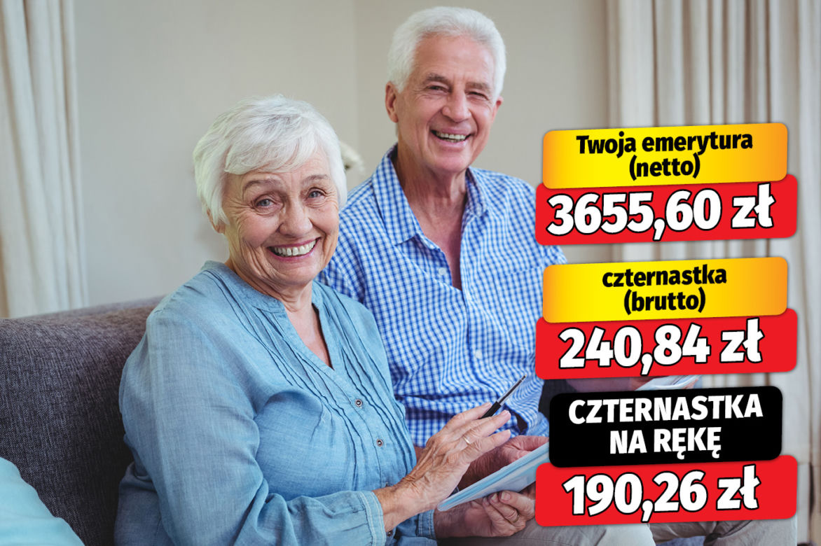 Emerycie, taką dostaniesz czternastkę!