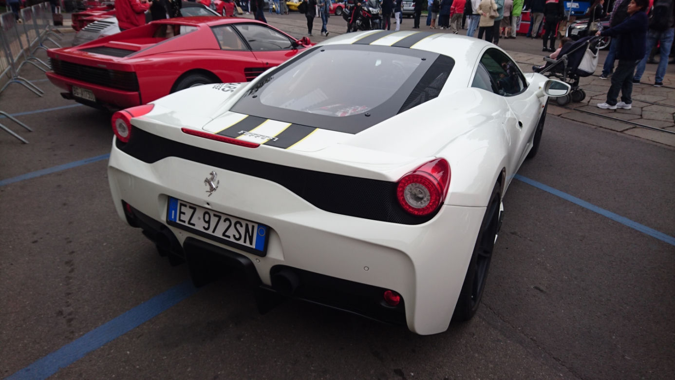 Zlot miłośników Ferrari w Mediolanie - Raduno Internazionale Ferrari 2017