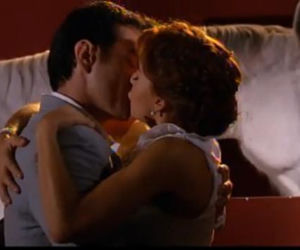 OTCHŁAŃ NAMIĘTNOŚCI odc. 23. Elisa (Angelique Boyer), Damian (David Zepeda) - pierwszy pocałunek