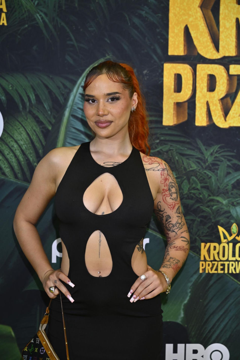 Rutkowski w zbroi, Jarosińska w kapeluszu i skromna Felicjańska