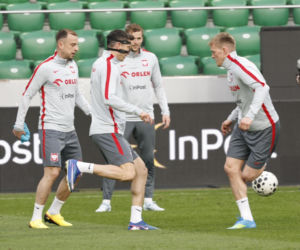 Trening reprezentacji Polski w Warszawie