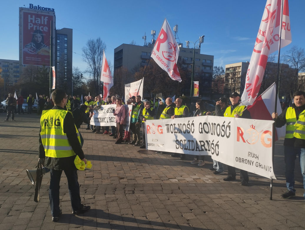 Protest w Katowicach. Tysiące związkowców na ulicach. Padły mocne słowa o „zbrodniczej ideologii”