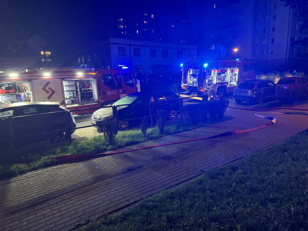 Olsztyn. Tragiczny pożar w bloku. Nie żyje kobieta