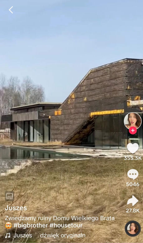 Słynna willa z "Big Brothera" popadła w ruinę. W niczym nie przypomina budynku, który znamy z TV