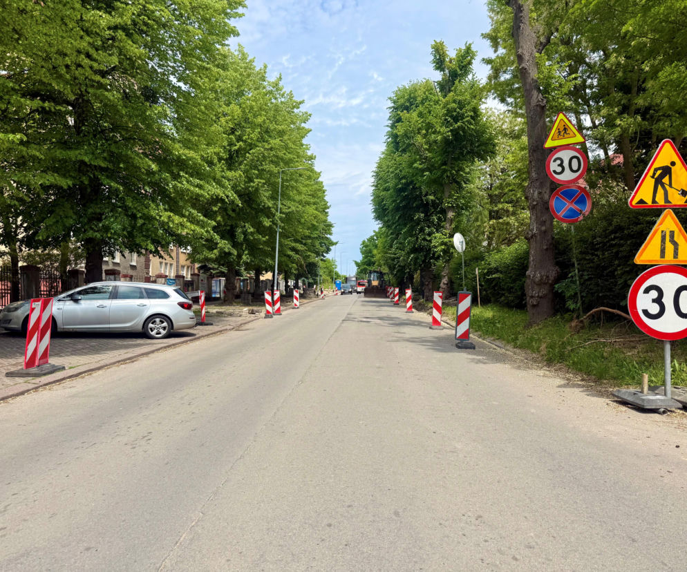 Są utrudnienia. Rusza remont Saperów w Elblągu