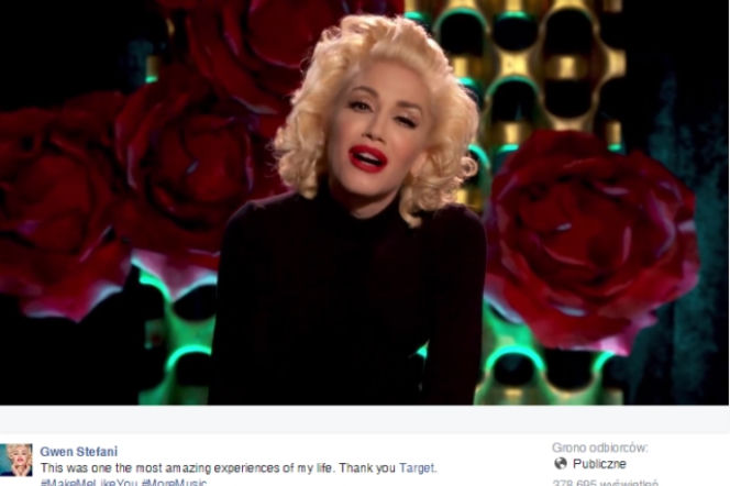 Gwen Stefani teledysk na Grammy 2016
