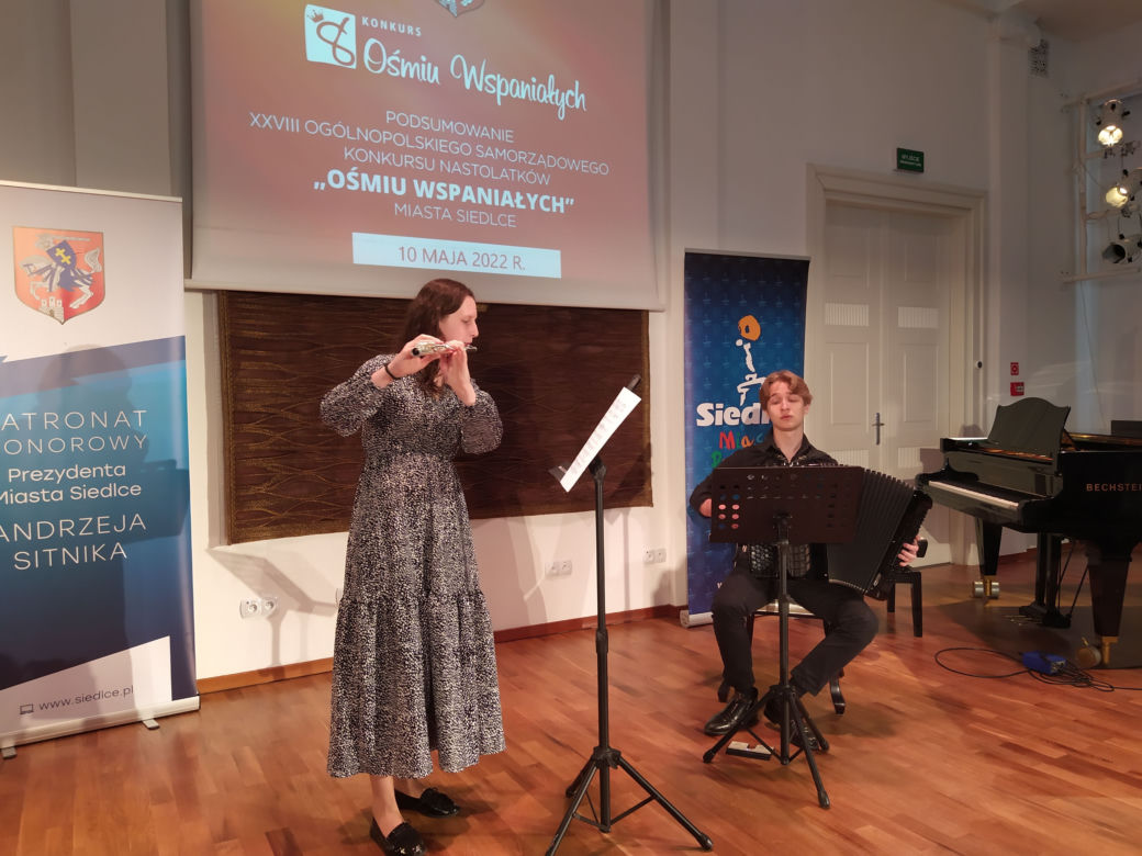 Laureaci i wyróżnieni w konkursie "Ośmiu Wspaniałych" w Siedlcach w 2022 roku - fotorelacja
