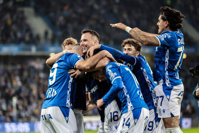 Lech Poznań - Raków Częstochowa: Zdjęcia kibiców z meczu 23. kolejki PKO BP Ekstraklasy