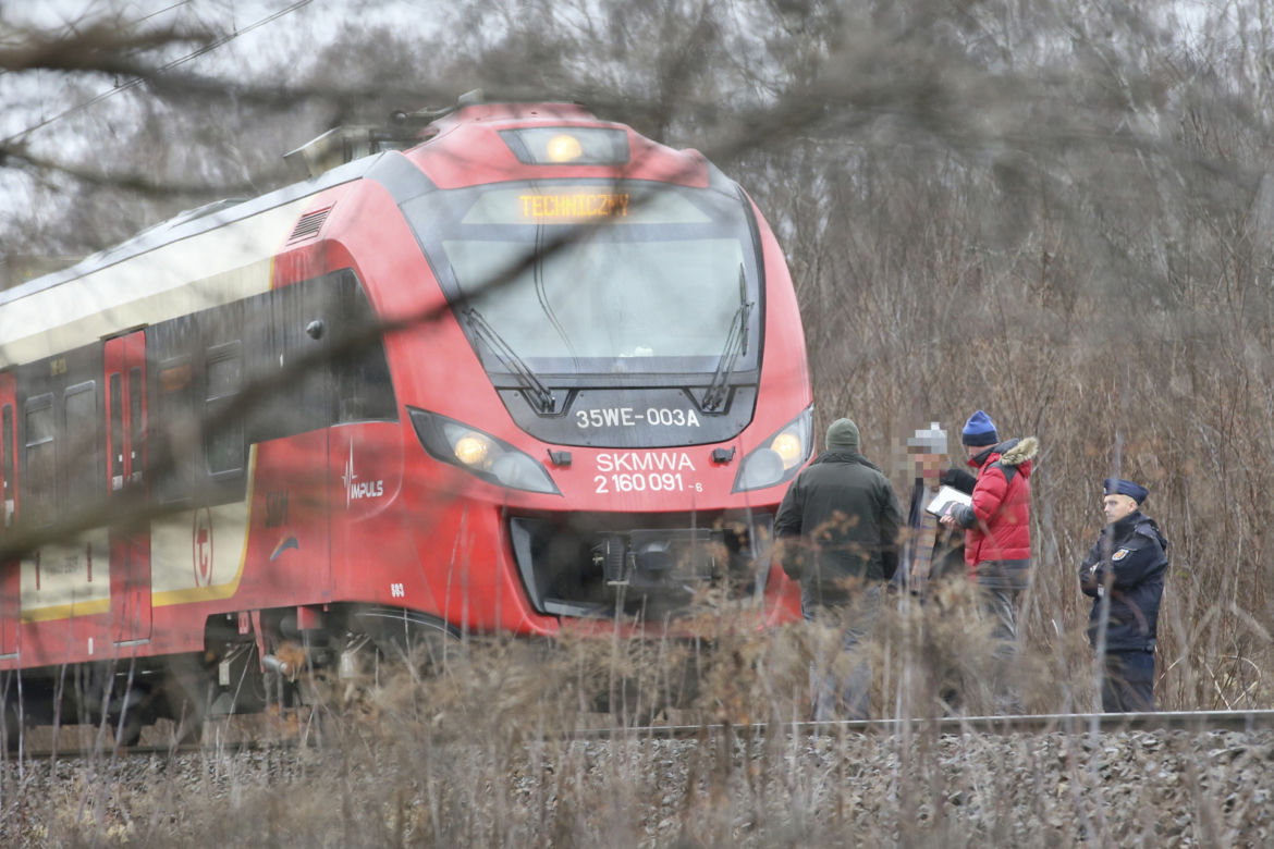 Śmiertelny wypadek na Pradze-Południe. Nie żyje dziewczynka potrącona przez pociąg