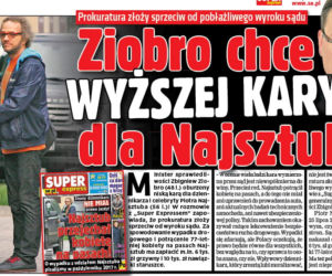 Najsztub powinien trafić do więzienia