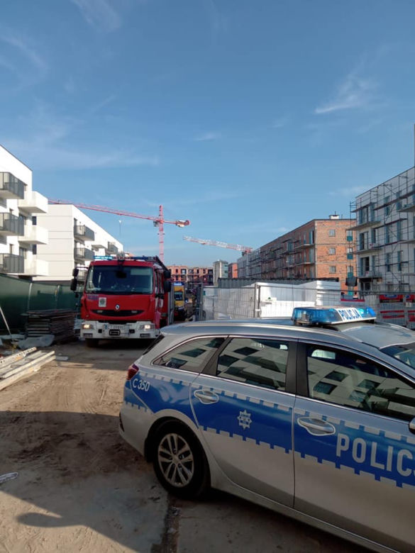 Toruń. Tragiczny wypadek na budowie osiedla [GALERIA]