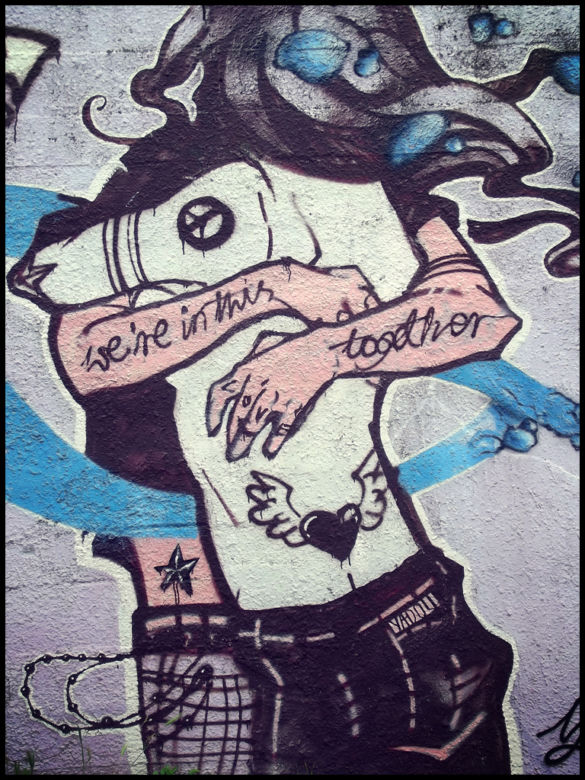 Trasa Zamkowa - graffiti