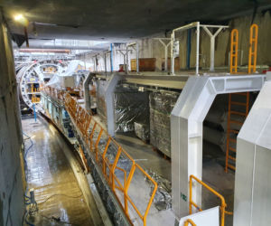 Maszyna TBM prawie gotowa do drążenia tunelu pod Świną