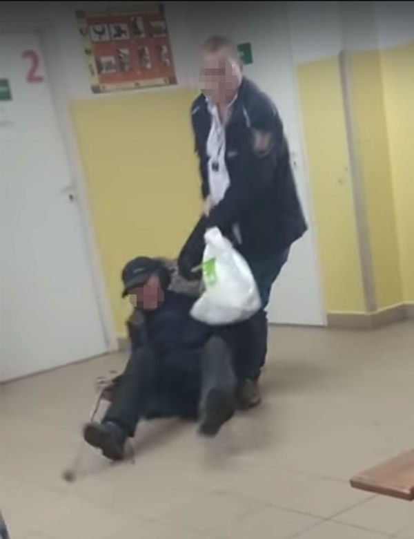 Szarpanina w szpitalu