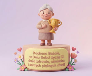 Kartka z życzeniami na Dzień Babci 2026