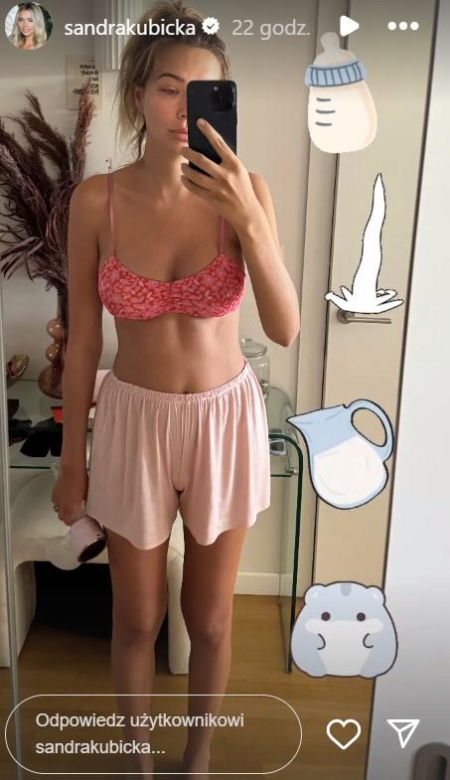Sandra Kubicka 11 dni po porodzie wygląda jak modelka! Jak ona to robi?