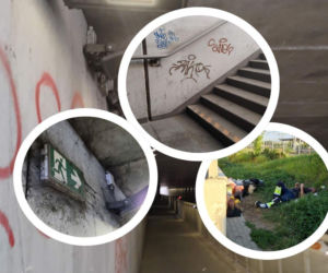Siedlce: Brud i smród w tunelu pod torami. Mieszkańcy nie kryją oburzenia!
