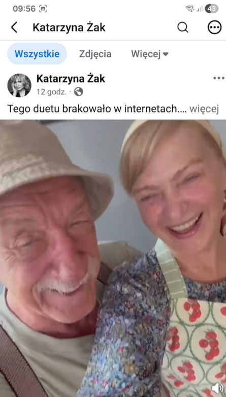 Ranczo 11 sezon. Solejukowa (Katarzyna Żak), Solejuk (Sylwester Maciejewski) na planie