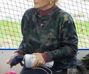 Aneta Zając na łyżwach