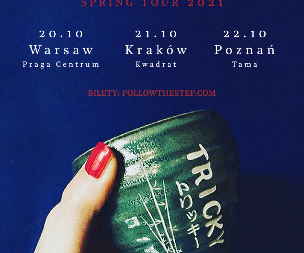 Tricky w Polsce 2021: bilety, daty, miejsca 3 koncertów legendy trip hopu