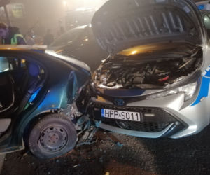 Siemianowice Śląskie. Rozbił samochód podczas pościgu i zostawił dziecko! 
