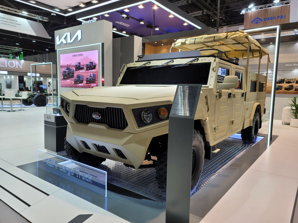 Kia Light Tactical Cargo Truck 