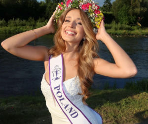 Miss Polski Oliwia Mikulska na stadionie i nie tylko