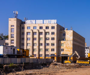 Łódzki Dom Kultury - wciąż jest częścią placu budowy