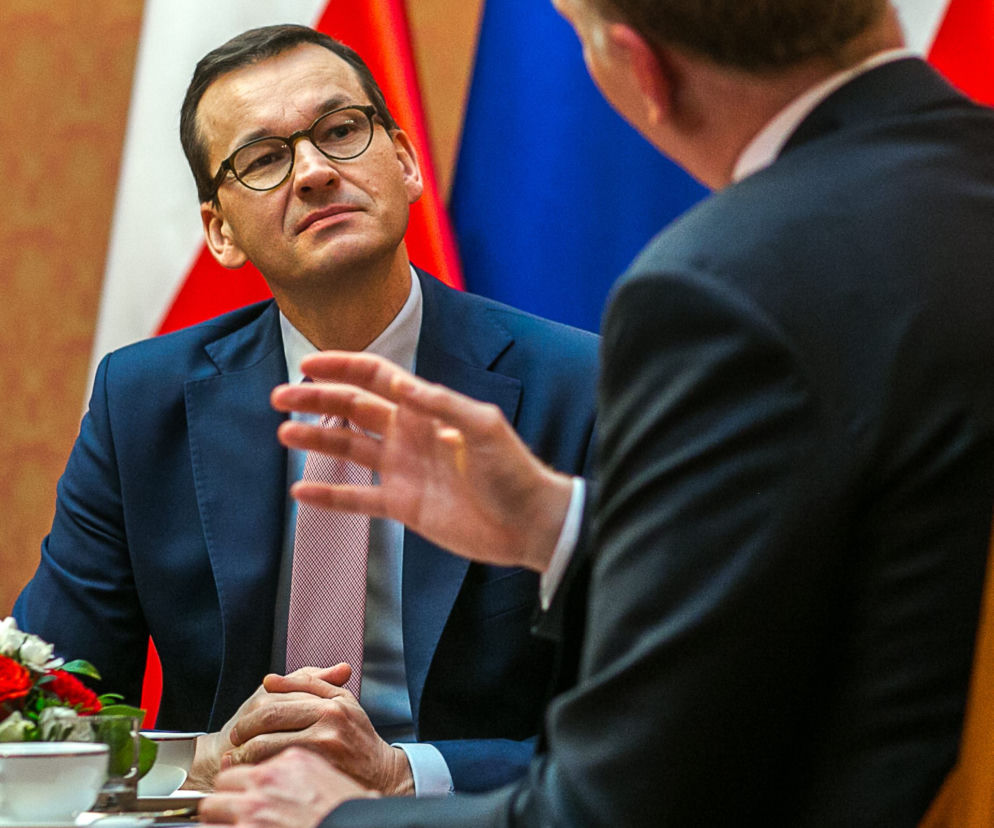  Wywiad redaktora naczelnego Super Expressu Grzegorza Zasępy z premierem Mateuszem Morawieckim 