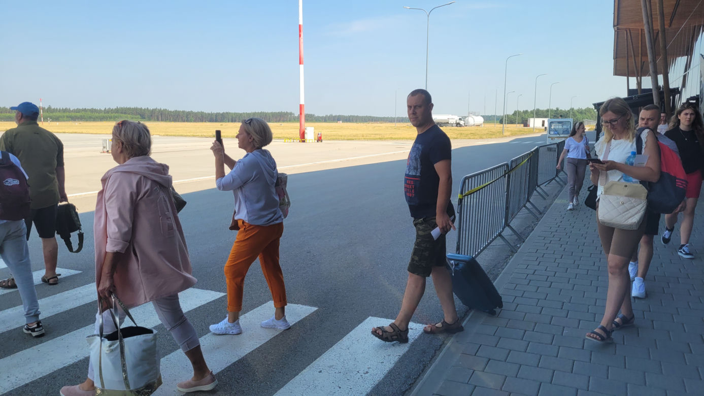Nowy wakacyjny kierunek z lotniska w Szymanach. Pierwszy samolot do Turcji już odleciał [ZDJĘCIA]
