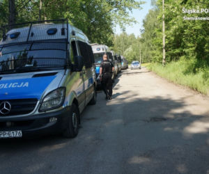 Policyjna obława w Siemianowicach Śląskich