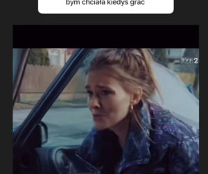 Dominika Kachlik (Franka z M jak miłość) na Instagramie jak zaczęła grać w serialu