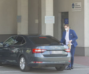 Minister Michał Woś oddał krew dla chorych
