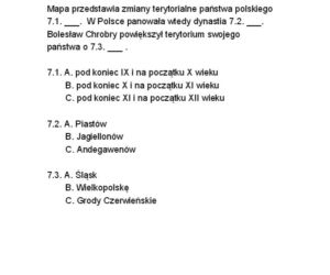Strona 9. Egzamin gimnazjalisty. CZĘŚĆ HISTORIA-WOS