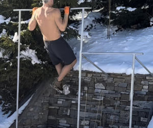 Michał Żebrowski w formie życia