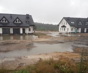 Po ulewach w Przęsocinie