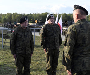 UROCZYSTOSC PRZEKAZANIA DOWÓDZTWA W 12 SZCZECINSKIEJ DYWIZJI ZMECHANIZOWANEJ