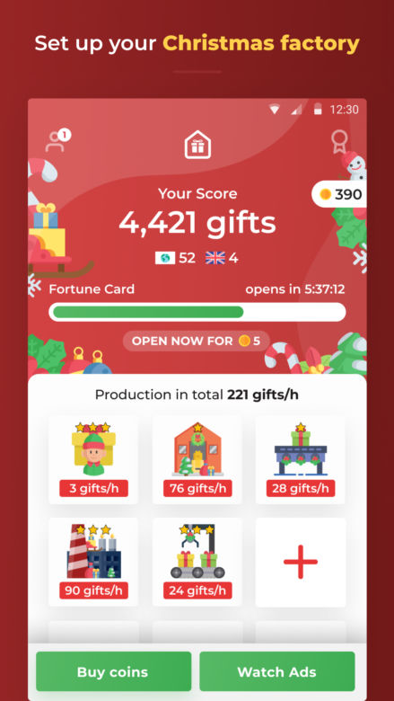 Gra Santa Claus Christmas Tycoon 