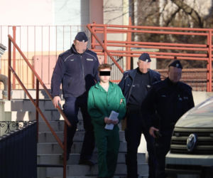 Bartosz G. przywieziony do Prokuratury Okręgowej w Płocku