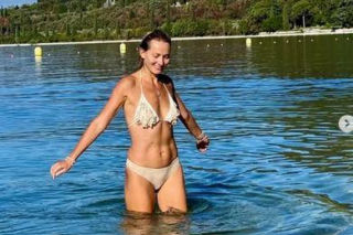 Joanna Moro na wakacjach
