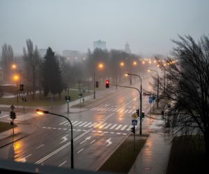 Uwaga mieszkańcy Gniezna! Nadchodzi deszczowy poniedziałek 08.12.2025!