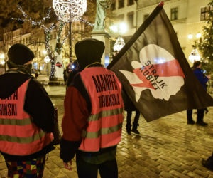Strajk kobiet w Toruniu - 27-28.01.2021 - zdjęcia z protestów
