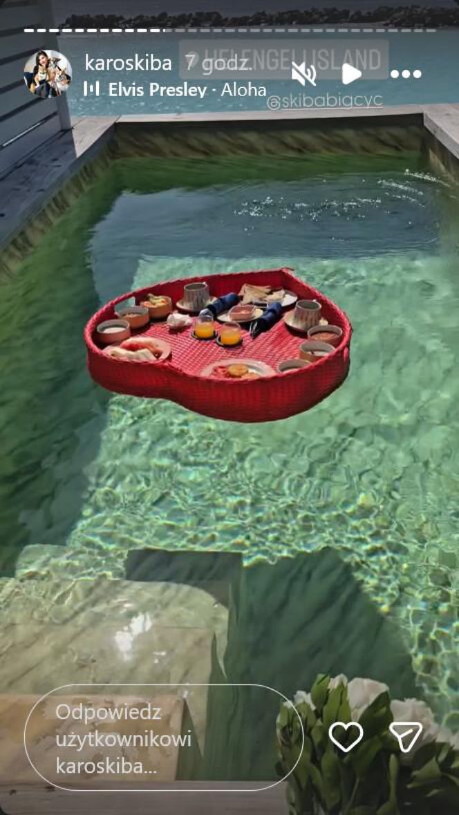 Skiba i młodsza żona znów to zrobili. Wszystko w rajskiej scenerii