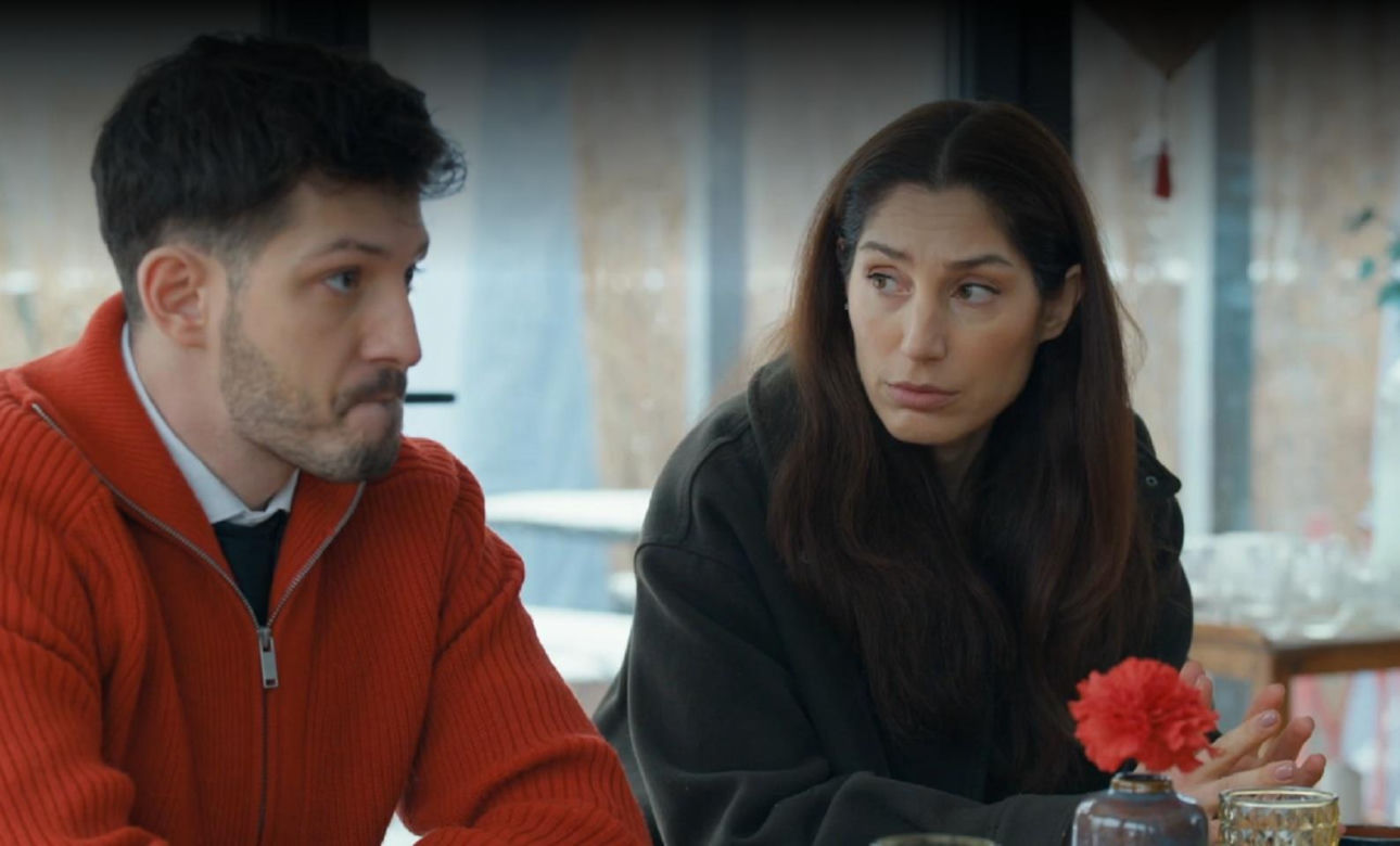 Barwy szczęścia odc. 3398. Celina (Orina Krajewska), Justin (Jasper Sołtysiewicz)